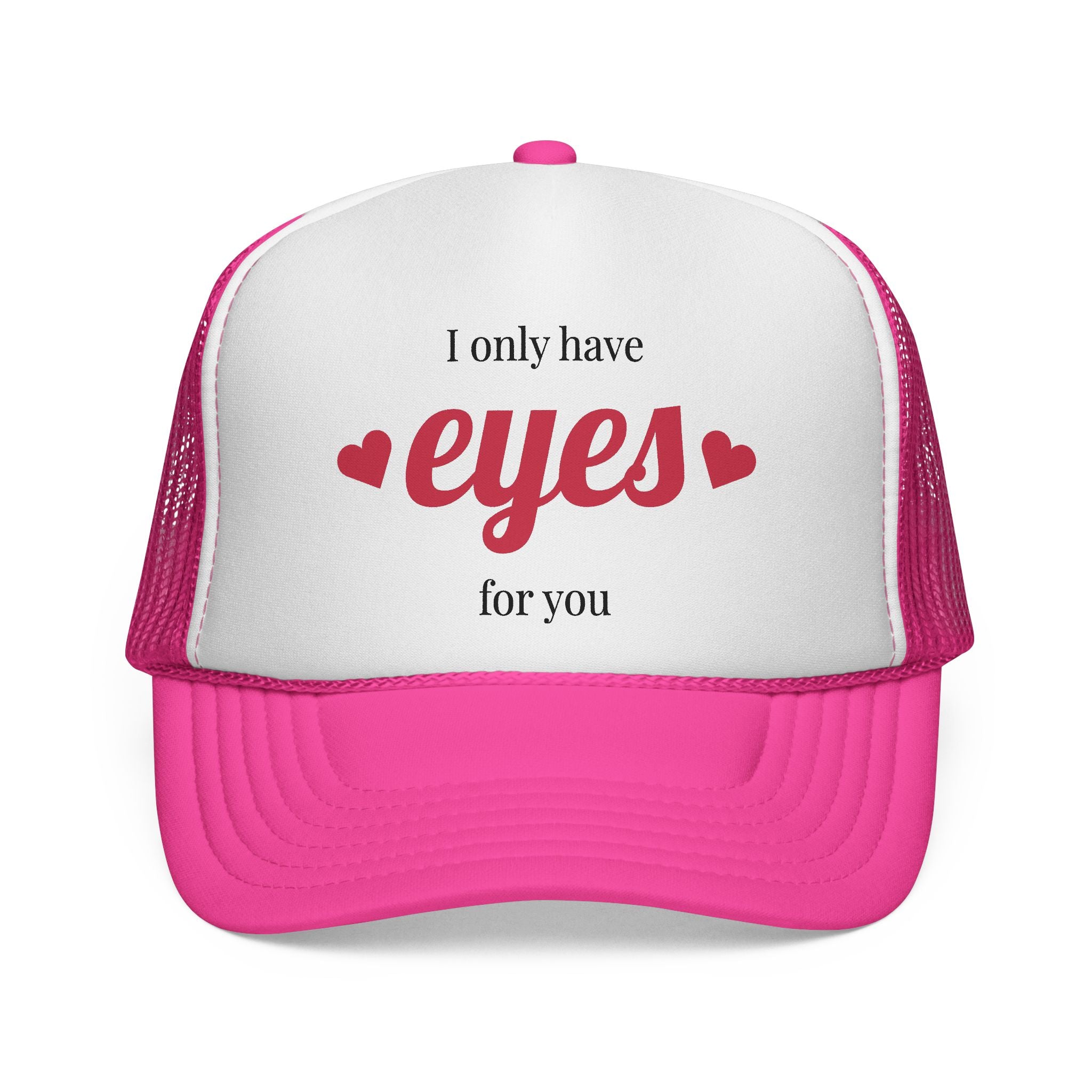 Romantic Trucker Caps, Gift for Him or Her, Cute Love Hat, Valentine's Day Accessory, Relationship Humor Cap, Fun Couple Gift