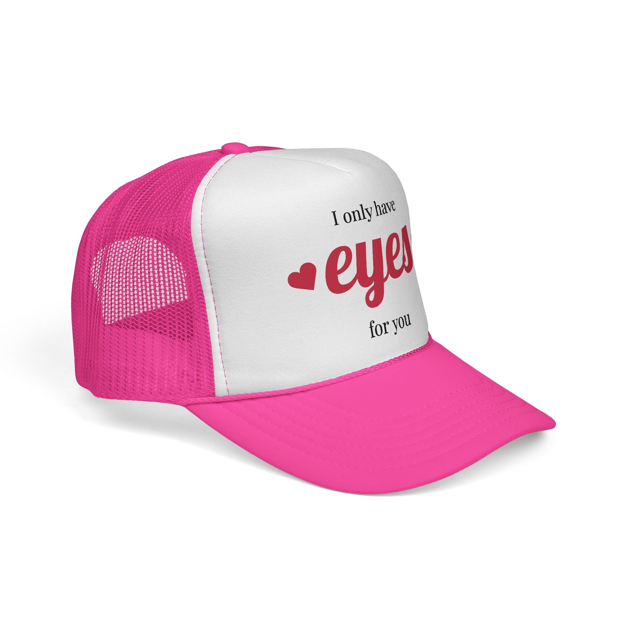 Romantic Trucker Caps, Gift for Him or Her, Cute Love Hat, Valentine's Day Accessory, Relationship Humor Cap, Fun Couple Gift