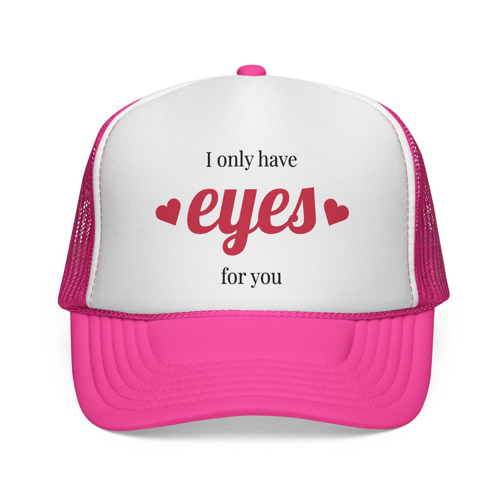 Romantic Trucker Caps, Gift for Him or Her, Cute Love Hat, Valentine's Day Accessory, Relationship Humor Cap, Fun Couple Gift